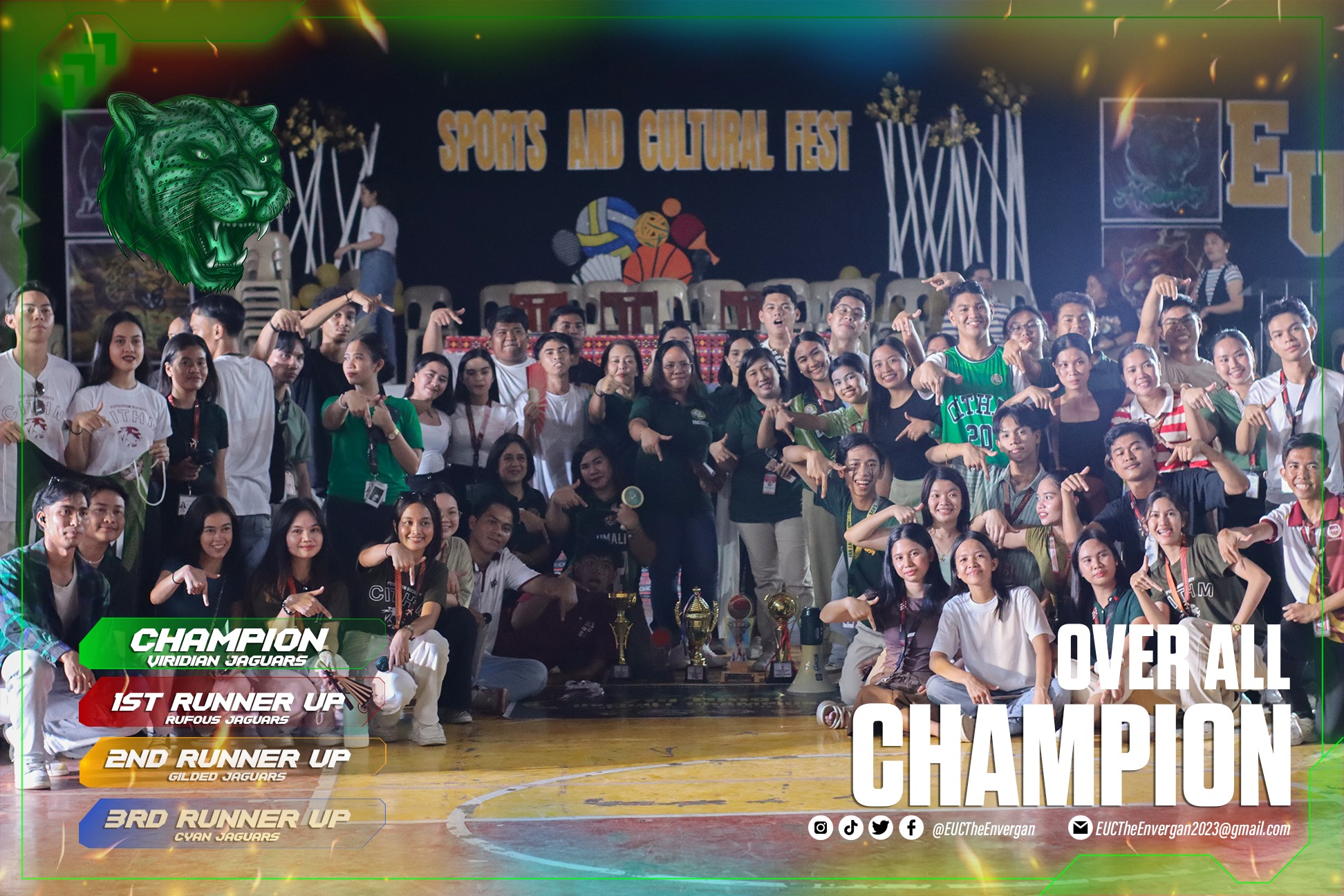 VIRIDIAN JAGUARS DEFEND SCF REIGN, CLAIM 7TH CHAMPIONSHIP TITLE